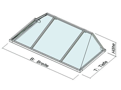 Aluminiumvordach - Amsterdam 1