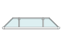 Aluminiumvordach - Amsterdam 1