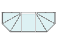 Aluminiumvordach - Berlin 2