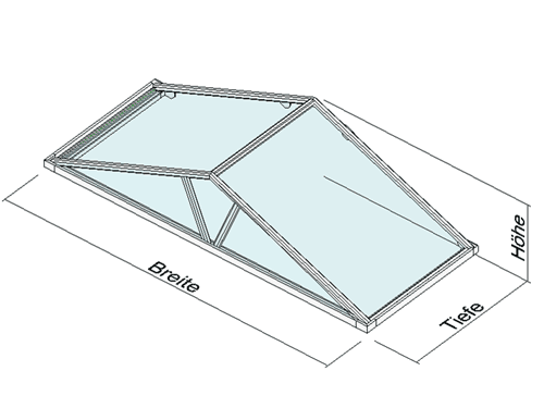 Aluminiumvordach - Rom